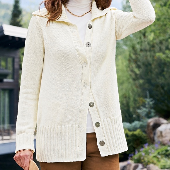 NWT - Soft Surroundings Trinity Cardigan Longline Sweater - Picture 4 of 12